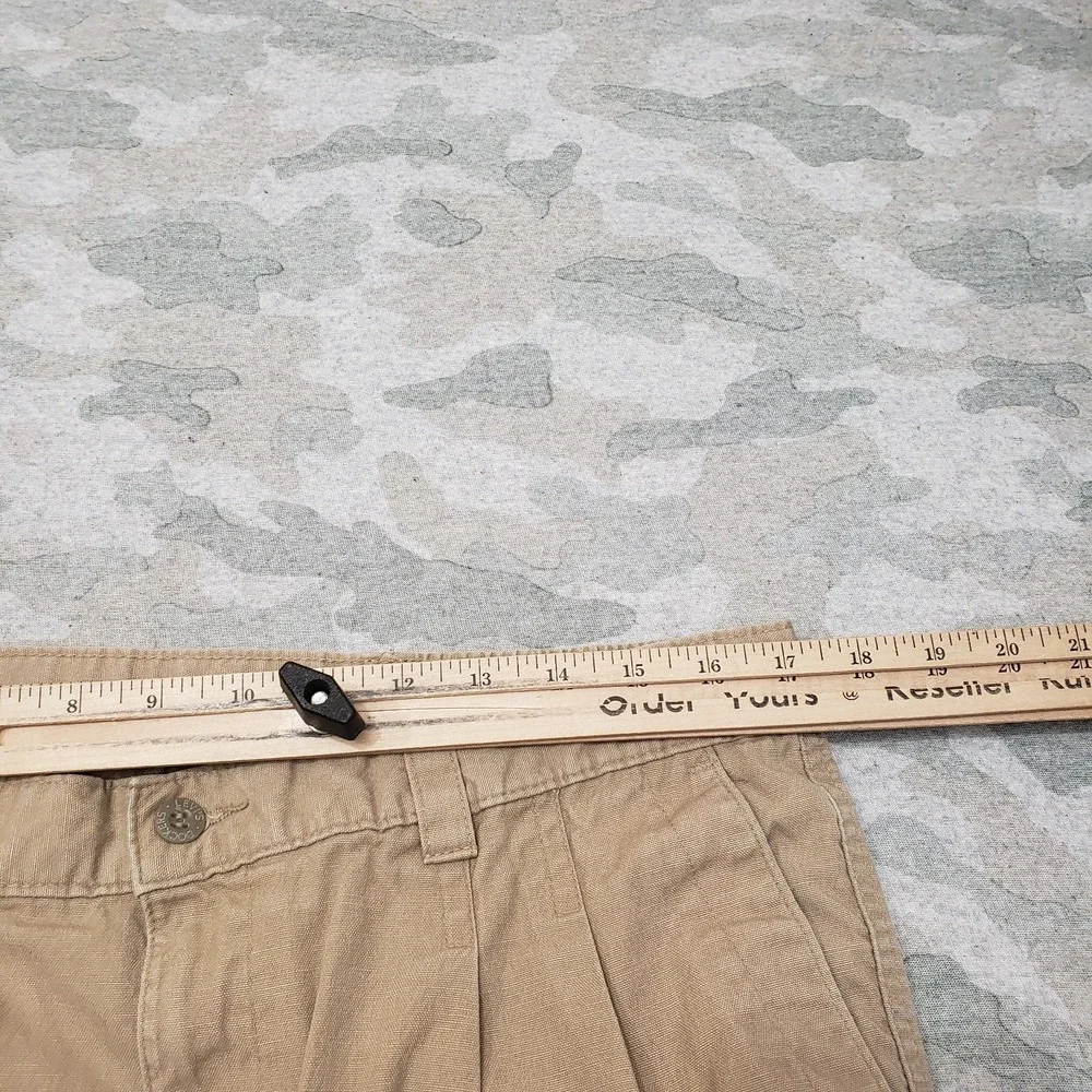 Vintage Levi's Dockers Pants 36x30‎ Tan Straight Leg Elastic Waist Pockets